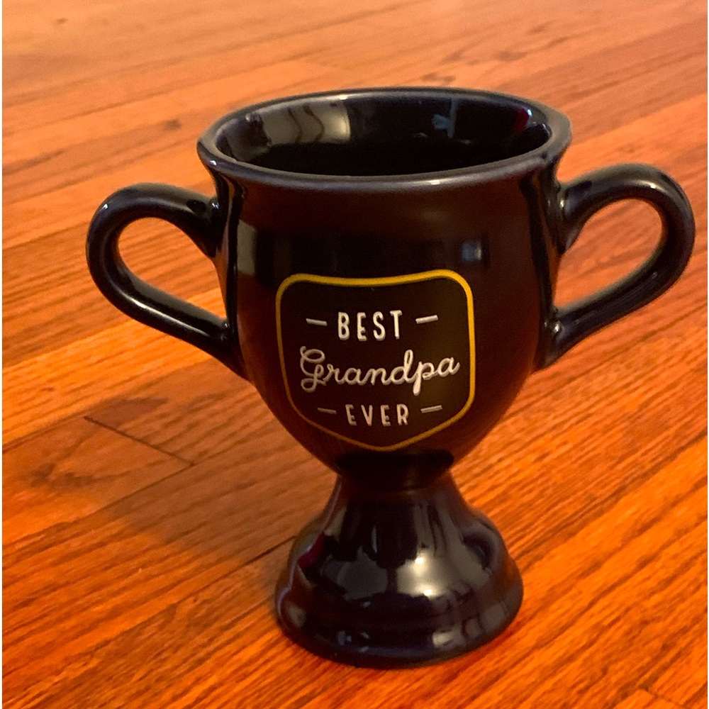 Ceramic trophy cup